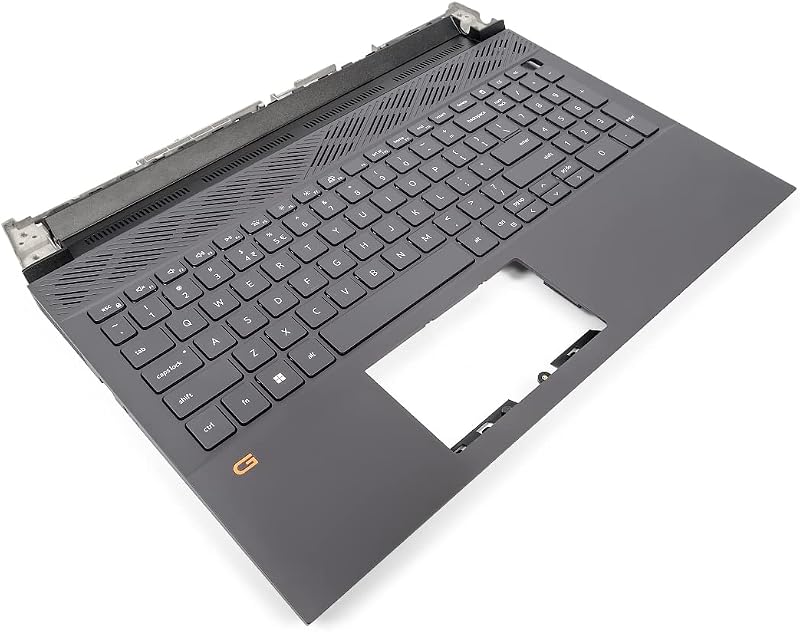 Dell G15 5520 5521 5525 Palmrest US English Backlit Keyboard 01FC2R Renewed
