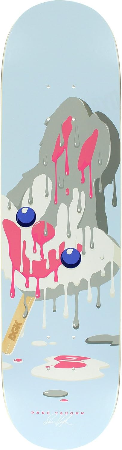 DGK Skateboards Dane Vaughn Melted Skateboard Deck - 7.8" x 32"