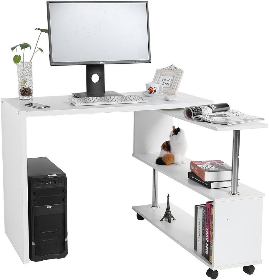 Eckschreibtisch Schwarz Weiß / Eckschreibtisch Mit Container Loopy Von