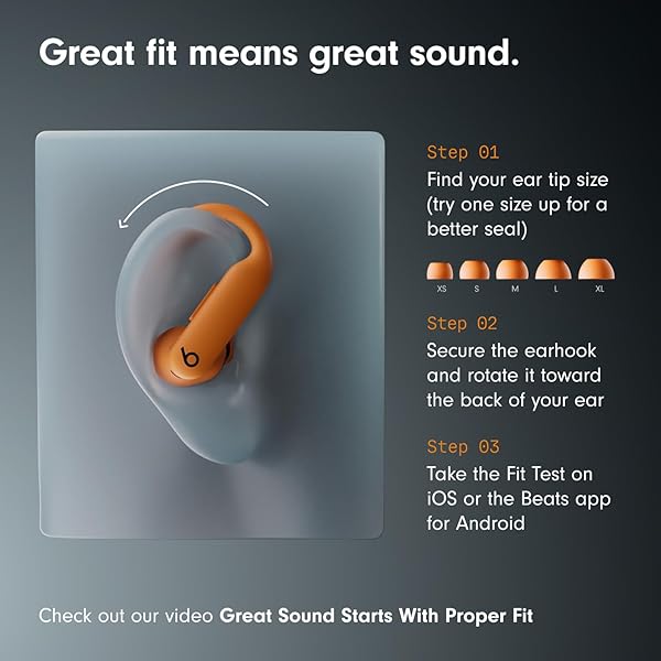 BEATS POWERBEATS PRO 2 WIRELESS BLUETOOTH EARBUDS – NOISE CANCELLING, HEART RATE MONITOR, IPX4, UP TO 45H BATTERY & CHARGING CASE, WORKS WITH APPLE & ANDROID – JET BLACK