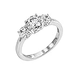 Amazon Essentials Platinum-Plated Sterling Silver