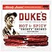 Dukes Hot-n-Spicy Shorty Smoked Sausages, 5-Ounce Bag (Pack of 8) - Packaging May Vary