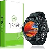 IQ Shield Full Body Skin Compatible with Samsung Galaxy Watch (42mm), Includes LiQuidSkin Clear (Full Coverage) Screen Protector HD and Anti-Bubble Film