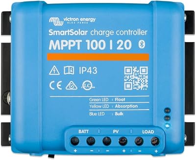 Victron Energy SmartSolar MPPT Solar Charge Controller Bluetooth 100V 20A