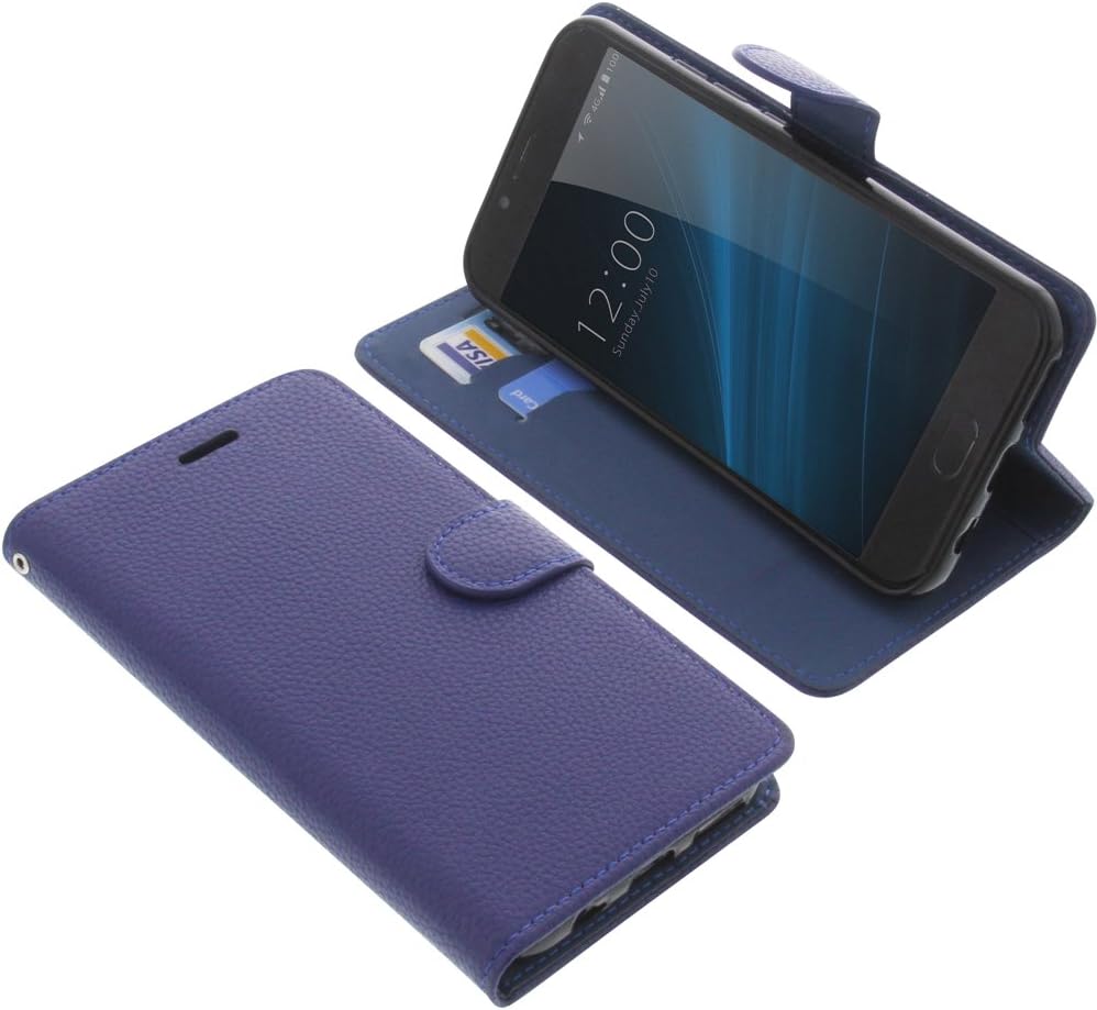 Cover for UMIDIGI S book-style blue case