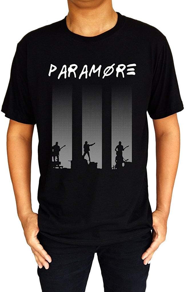Paramore Rock Punk Emo Butterfly Band Logo Mens T-Shirt Medium Black,X-Large