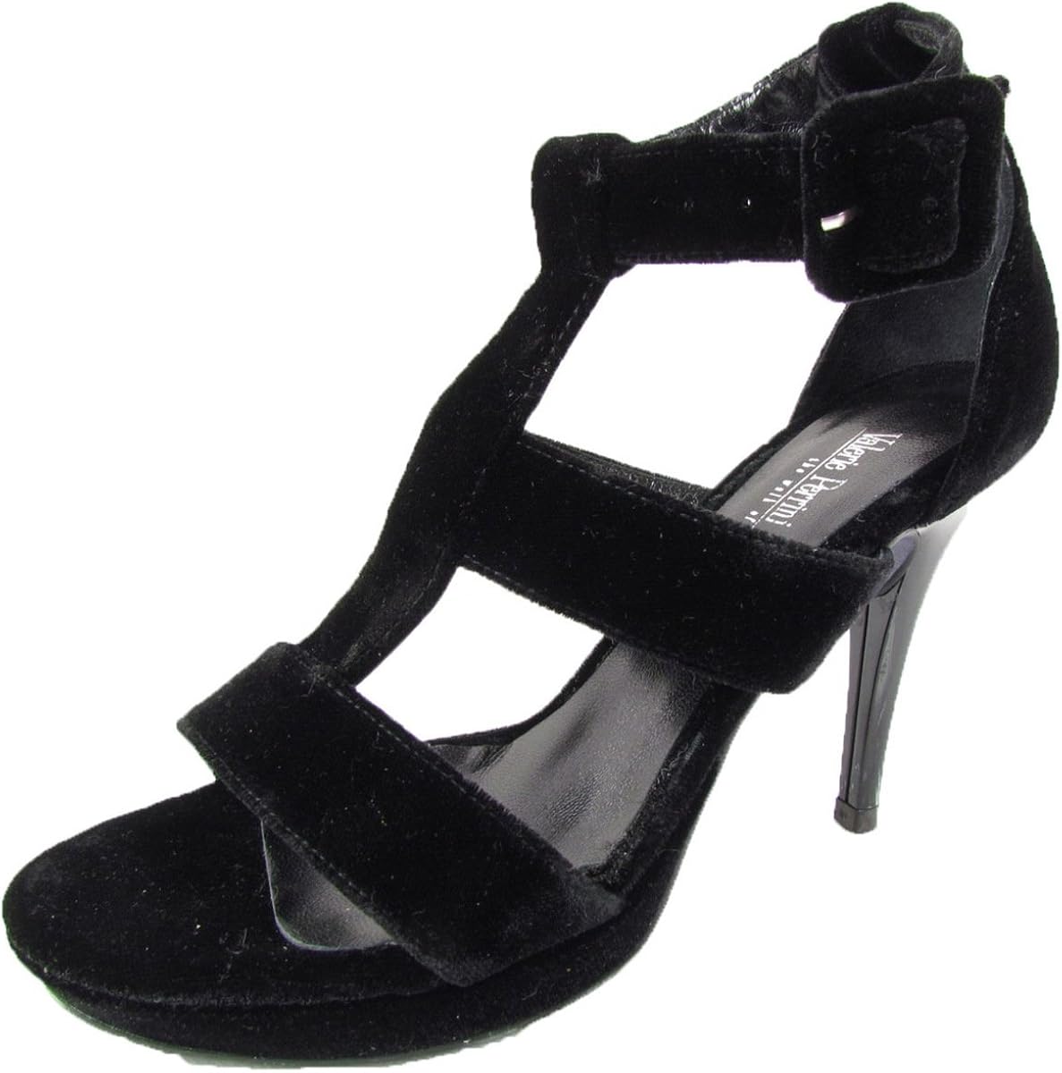 black strappy dress shoes