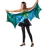 Seasons Halloween Women Dragon Cape Wings,Green (One Size Fits Most) | Halloween Costume