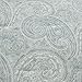 Comfort Spaces – Kashmir Mini Duvet Cover Set - 3 Piece - Paisley Pattern - Blue, Grey, - King/ California King Size, includes 1 Duvet Cover, 2 Standard Shams