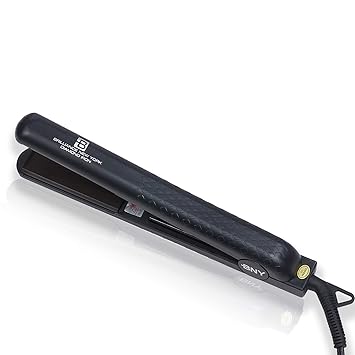 Amazon.com : Brilliance New York - 1.25 Inch Diamond Ceramic flat iron - 2  in 1 hair Straightener and Curler - Frizz-free and Anti-static Ionic Plates  - Dual Voltage Flat Iron for