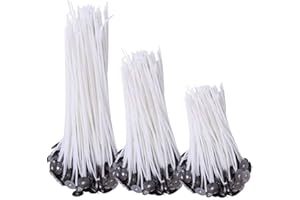 YIXIPAZH Colibrox 150 PC Natural Cotton Core Candle Wicks - 8