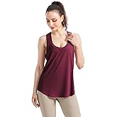 SHEEP RUN Merino Wool Camisole Racerback Tank Top Yoga Shirt Wicking Breathable Light-Weight Shirt