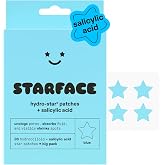Starface Hydro-Star&reg; Blue Hydrocolloid Star Patch, 36 ct | Dermatologist Tested &bull; Helps Unclog Pores &bull; Covers, Protects &amp; Absorbs Pimple Gunk &bull; Vegan