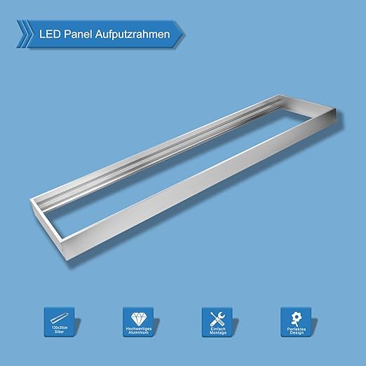 Installation Frame 120 X 30 Cm Led Panel Surface Mounted Frame