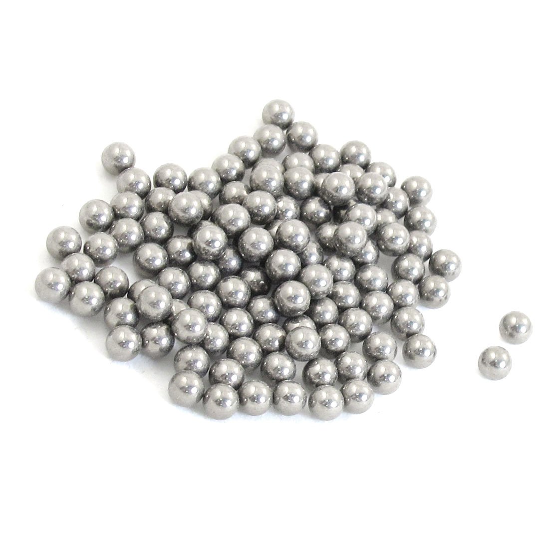 sourcing map 100 Pcs Replacing Parts 5mm Diameter Bike Bicyle Steel Ball Bearing
