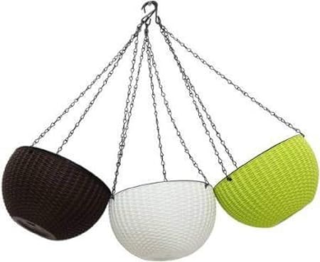 PALOMINO Plant Container Set (Pack of 3, Plastic)