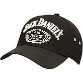 Jack Daniel's Men's Structured Logo Ball Cap Black L XL
