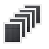 Solar Panel Outdoor for Ring (white-5pack)