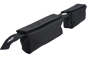 for MR.PoorHippo Scuba Diving Adjustable V Weight Pocket System for Double Tanks, 1680D Nylon Trim Weight Pouch for Buoyancy 