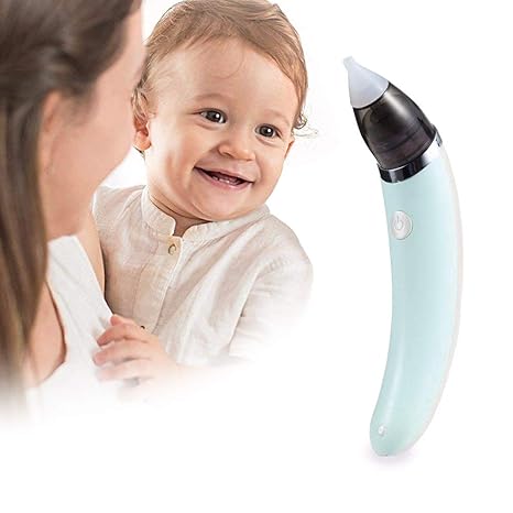 Baby Nasensauger Nasensekretsauger Elektrische Nase Reiniger Nasal Aspirator Mit USB-Kabel Fünf Gänge für für Neugeborene und