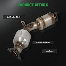 SCITOO 644029 644030 Left and Right 2PCS Catalytic