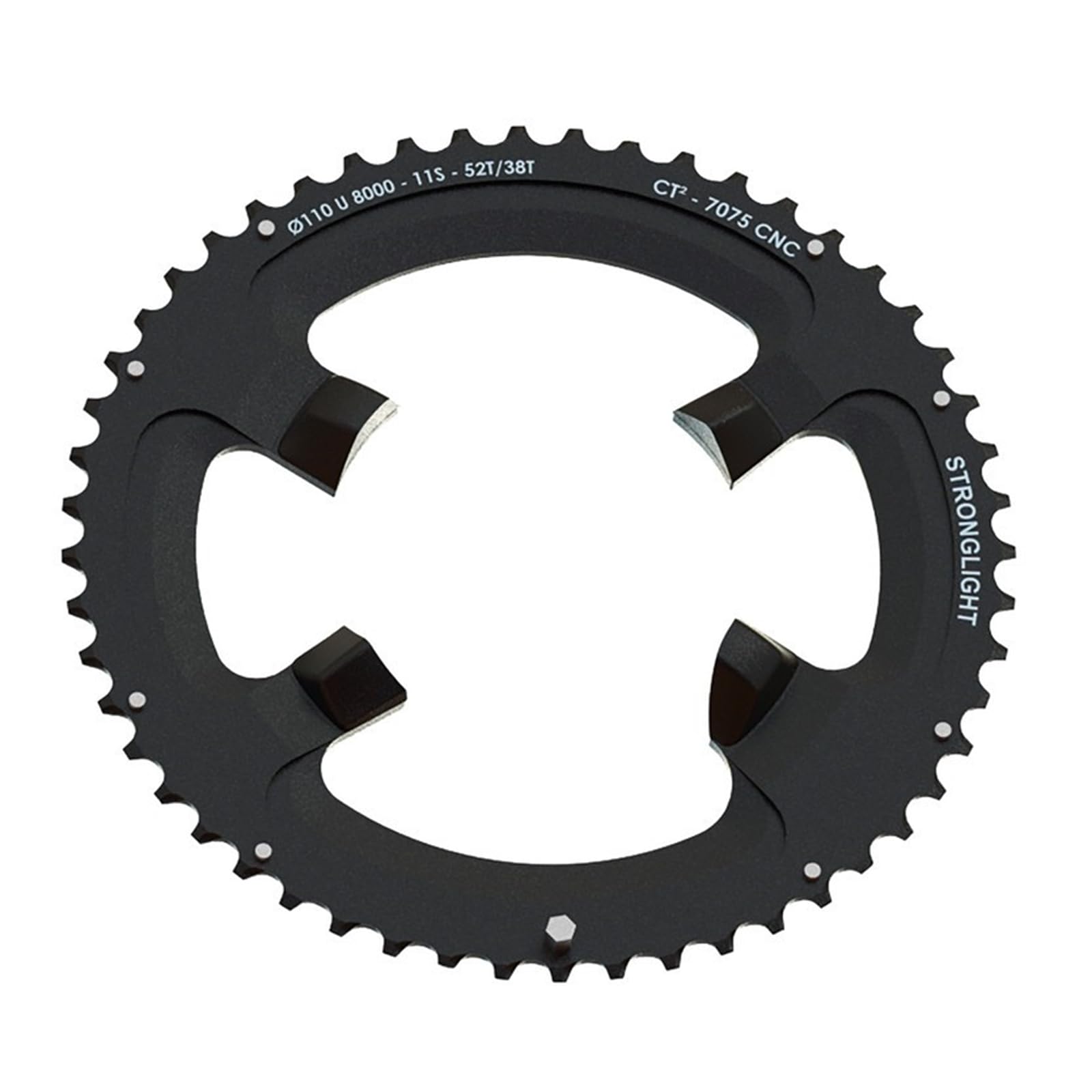 Stronglight Unisex - Adult Ultegra FC-R8000 Chainring, Black, 1 Size