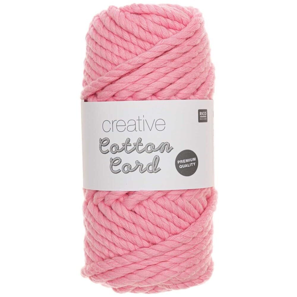 Rico Design Cotton rope 25 m - Pink