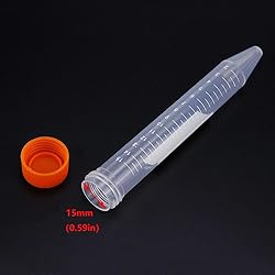 zommto 15mL Centrifuge Tubes,100 PCS Conical Tubes