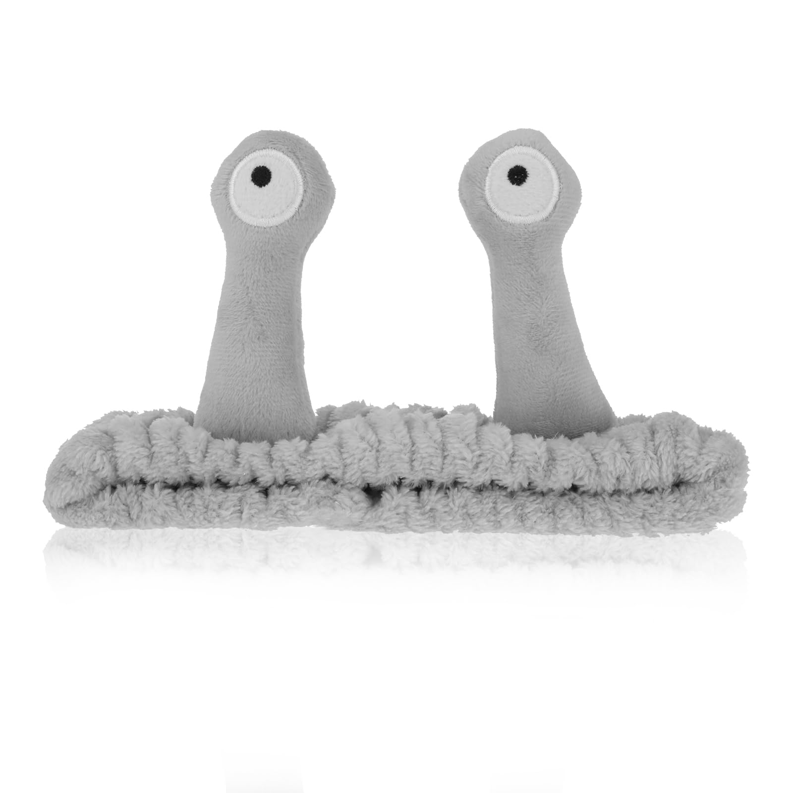 Snail Headband for Washing Face, Face Wash Headband, Spa Hair Bands Makeup Headbands Women Cartoon Cute Coral Fleece Elastic Headbands Creative Hair Accessories for Face Shower Sports Beauty Skincare