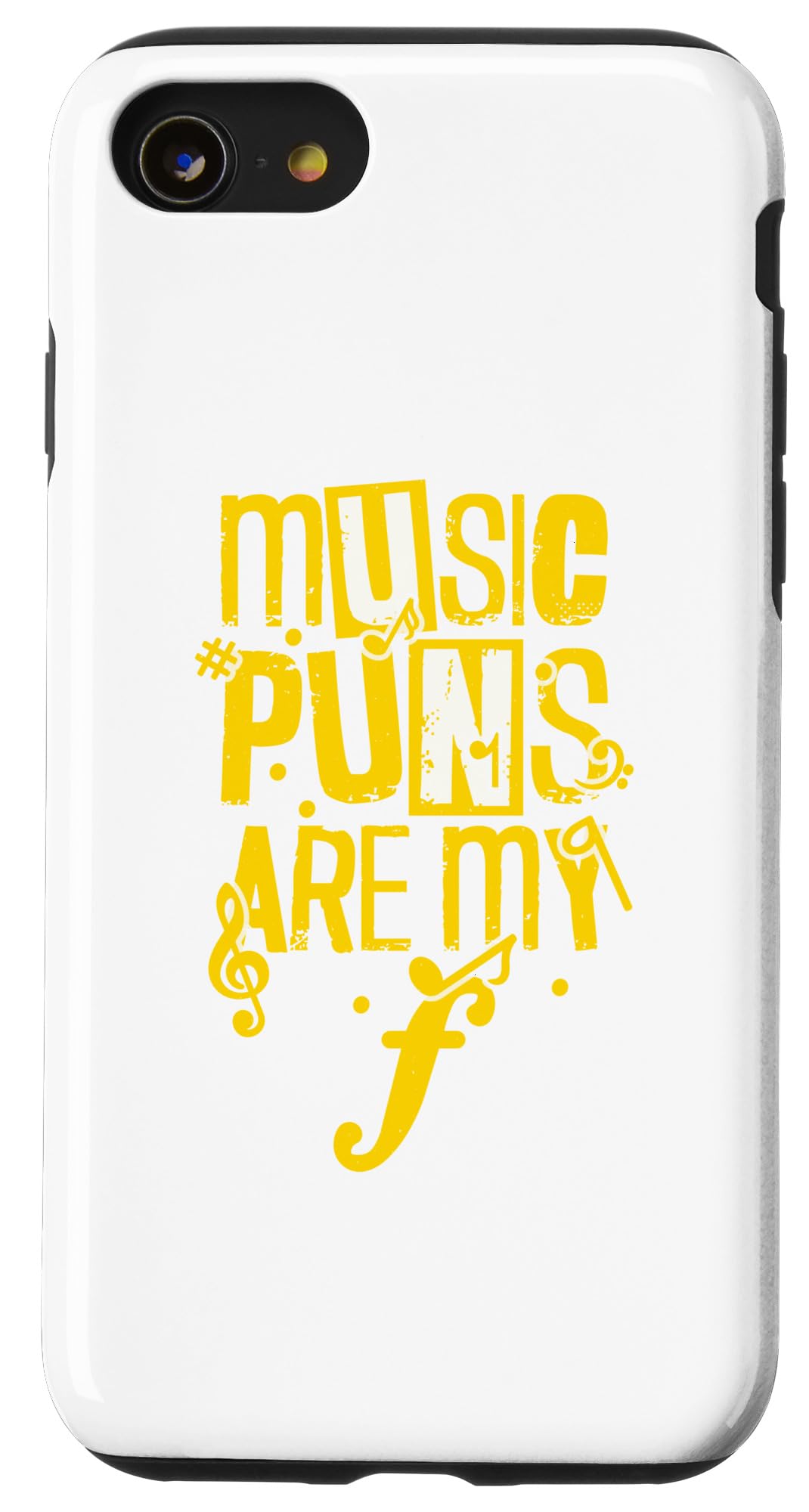 iPhone SE (2020) / 7 / 8 Music Puns Are My f Case