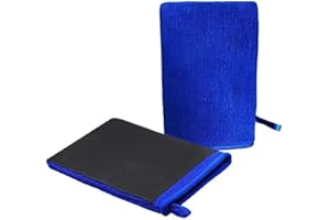 2pcs Car Clay Mitt Novel Car Detailing Microfiber Clay Mitt for Car Polishing and Cleaning for Car Detailing and Polishing,Fi
