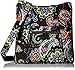 Vera Bradley Women's Cotton Hipster Crossbody Purse, Kiev Paisley, One Size