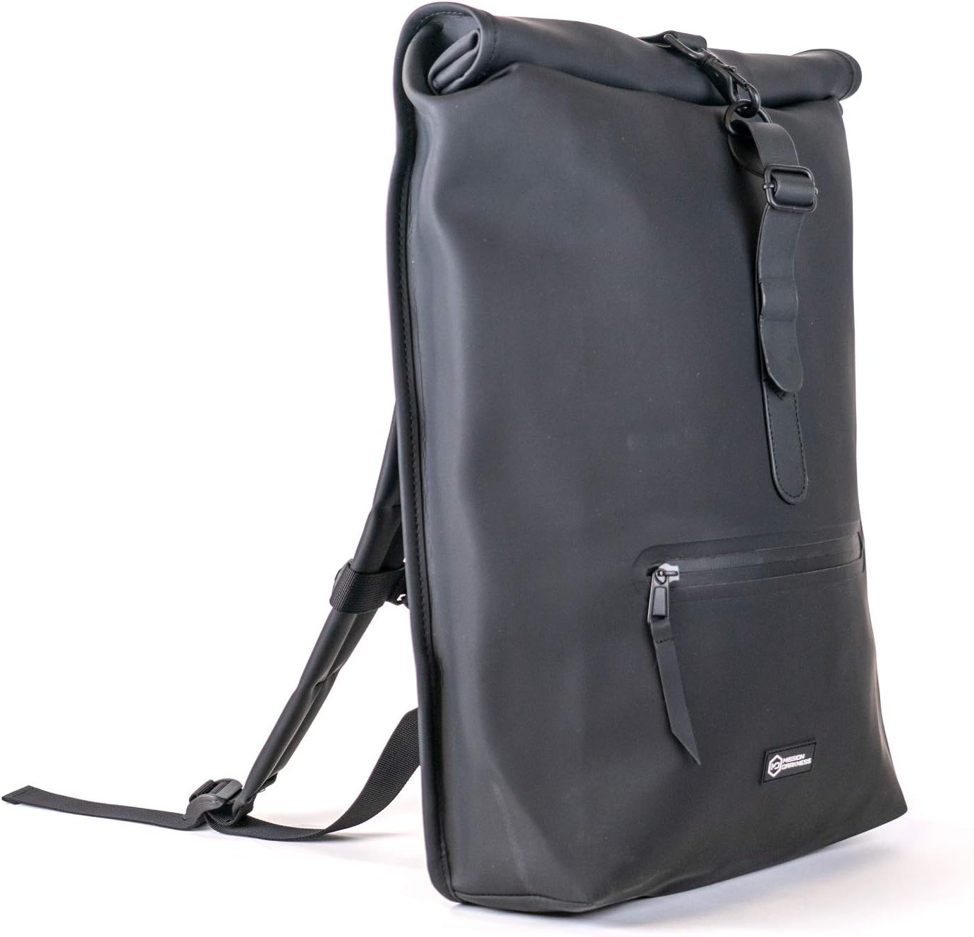 Mission Darkness FreeRoam Faraday Backpack. Stylish Bag with Durable Water-Resistant Exterior, RF Blocking Liner, Padded Laptop Compartment. Used for Device Isolation, Anti-Tracking, EMF Shielding.