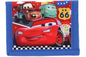 Ruz Little Boy Bifold Wallet With Zippered Pocket (Cars)