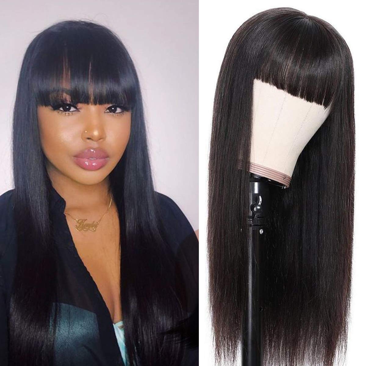wigs with bangs