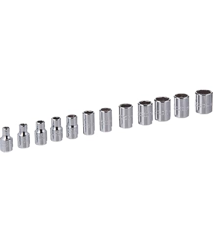 Sunex 36477 3/8" Drive 1/2" Hex Impact Socket – Tough CR-MO Steel, Lifetime Warranty