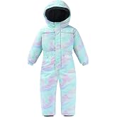 Hiheart Boys Girls One Piece Snowsuit Waterproof Ski Snowboard Coverall