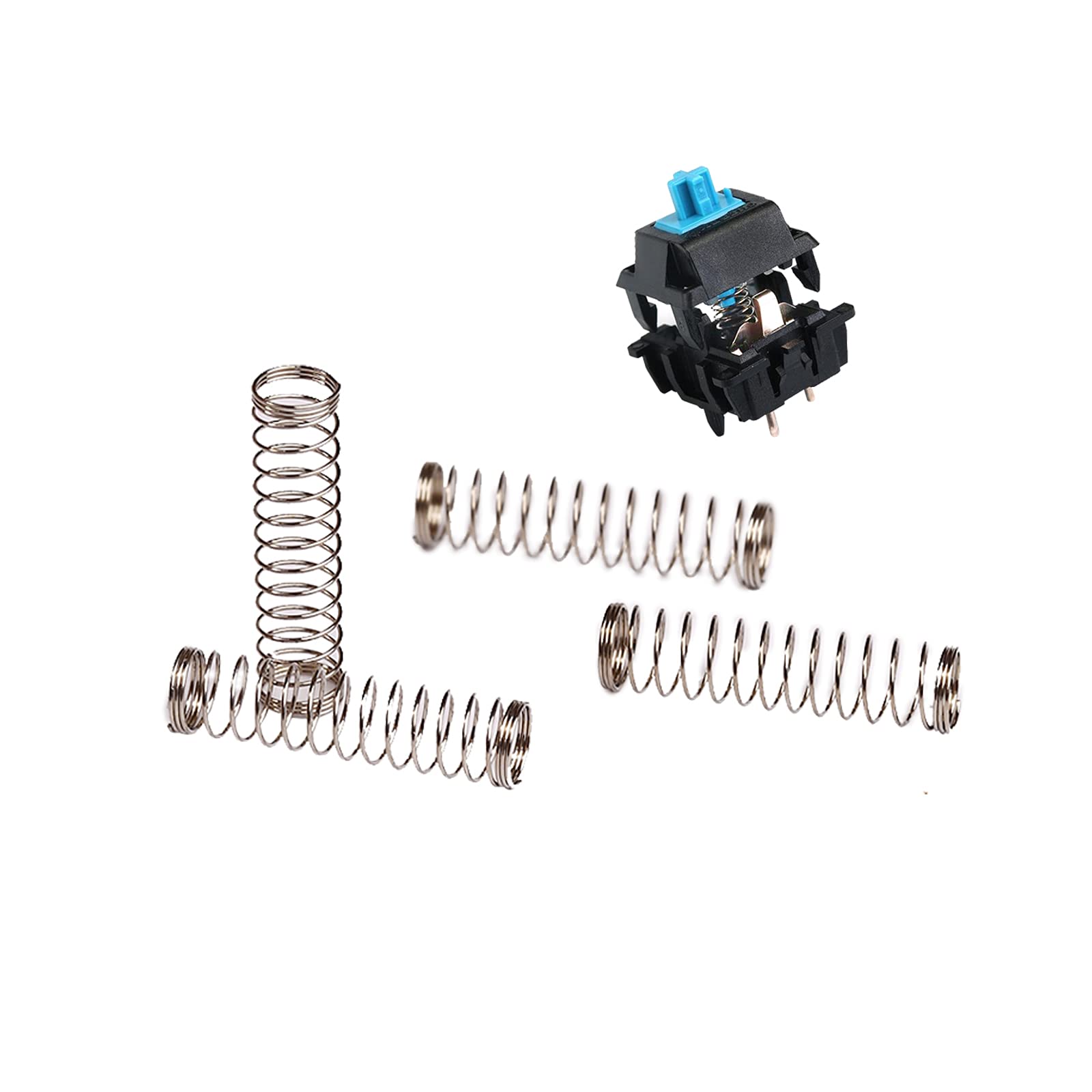 Switch Springs Mechanical Keyboard Switch Spring 70g Lengthened 16mm Springs For Cherry Gateron MX Switches (70g/110 pcs