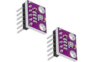 AITIAO 2PCS BME280 3.3V Sensor Module Pre-Soldered High Precision Atmospheric Pressure Sensor GY-BME280-3.3 Temperature Humidity Sensor Module for Raspberry Pi and Other MicroControllers