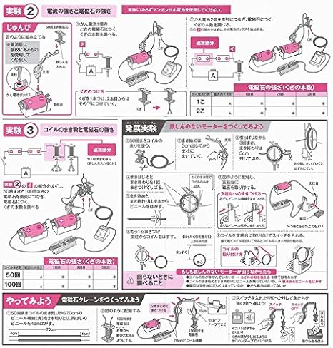 Amazon 小学5年生 理科実験教材 電磁石の性質 大日本準拠版 電気 電力 おもちゃ