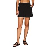 RBX Active Women's Walking Shorts with Pockets & Drawstring Waist, Breathable Quick Drying Workout Hiking Shorts for Women