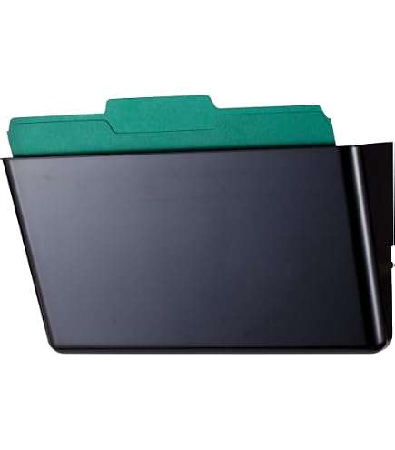 Amazon.com : Officemate Wall File, Legal Size, Black (21442