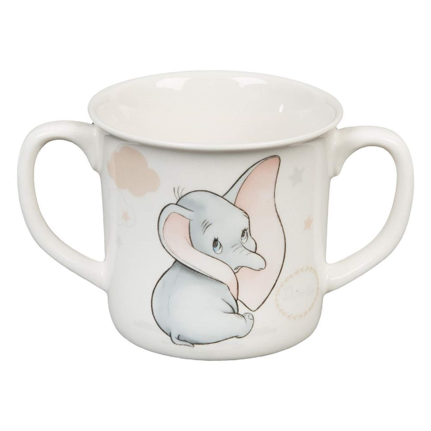 Disney Magical Beginnings Two Handled Baby Dumbo China Mug - Welcome to the World