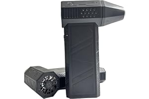 YOKACOR Violent Mini air Blower Portable 3nd Generation X3 Air Duster 130,000 RPM Brushless Motor 52m/s Industrial Duct Fan for Electronics Cleaning, Outdoor, Camp