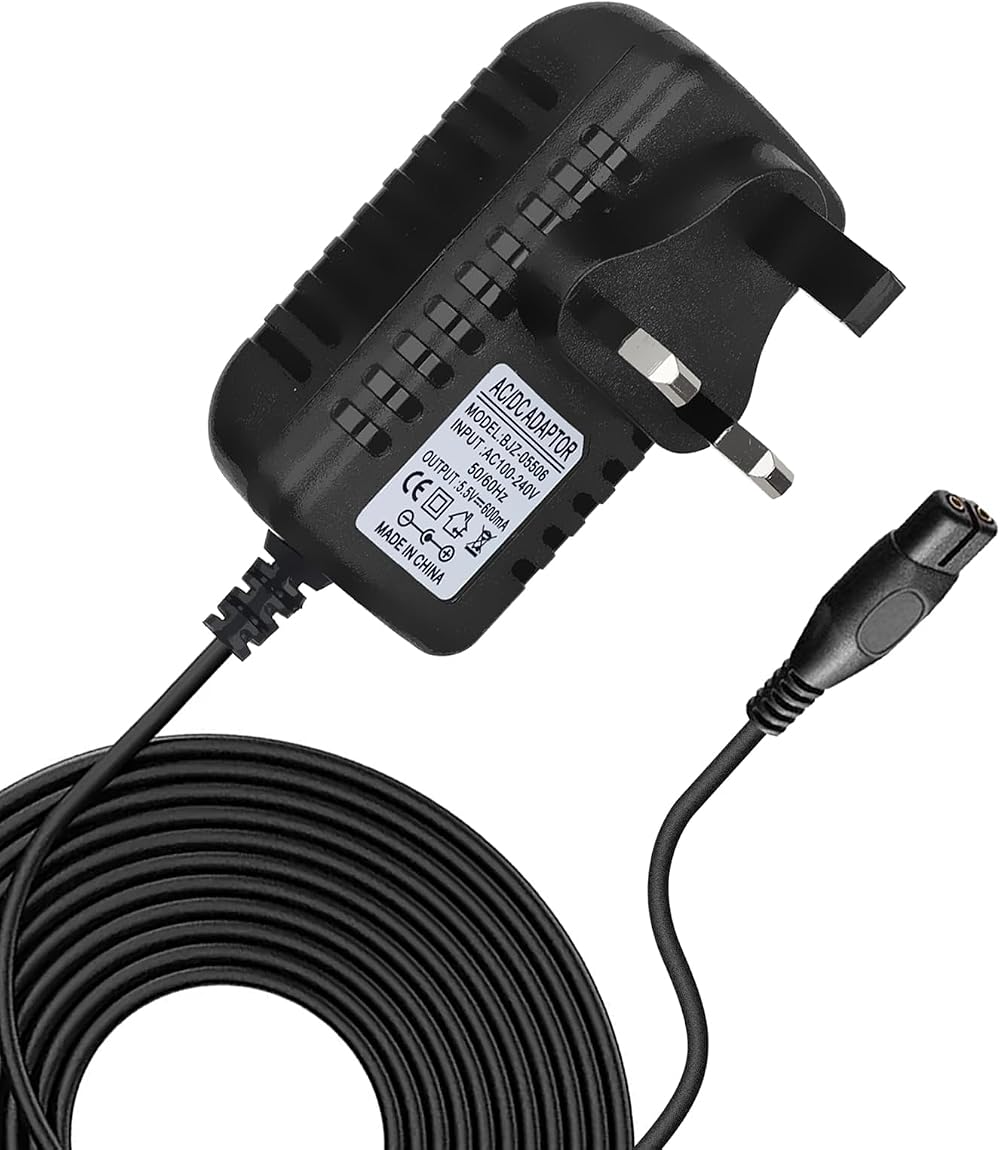 RAOKSUNE 5.5V 600mA Vacuum Cleaner Charger for Karcher WV50 WV60 WV70 WV75