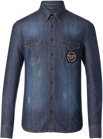 chemise philipp plein blanche