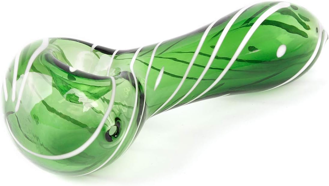 Handmade Style Glass 4.4 inch (Green)