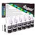 KUGELZ School and Office White Correction Fluid | Bulk Pack of 12 - Quick Drying Liquid Eraser with Brush Applicator – Covers Most Mark Inks – for Papers and Handwritten Documents – 10 ml