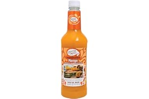 Master of Mixes Mango Daiquiri / Margarita Drink Mix, Ready to Use, 1 Liter Bottle (33.8 Fluid Ounces)
