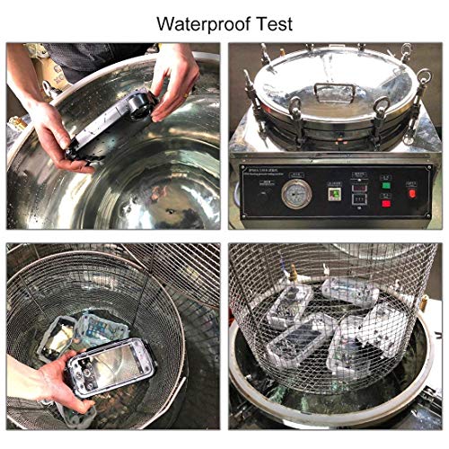 HAWELL iPhone X/XS Diving Case, Professional [40m/130ft] Surfing Swimming Snorkeling Photo Video Waterproof Protective Case Underwater Housing for iPhone with Lanyard (White) - Thumbnail 7